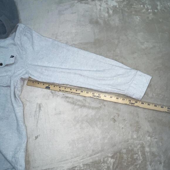 Quiksilver Men's Hooded Halidon Flannel Shirt Jacket cotton Size 2XL - Picture 6 of 12